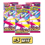 Lot de 3 boosters Pokémon Mega Symphonia M1S japonais scellés, set Méga-Gardevoir ère Méga Évolution