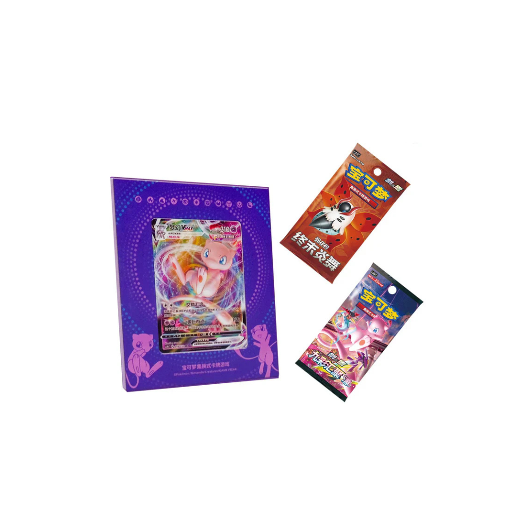 Présentoir Card Display Pokémon Mew chinois, objet de présentation collection officielle