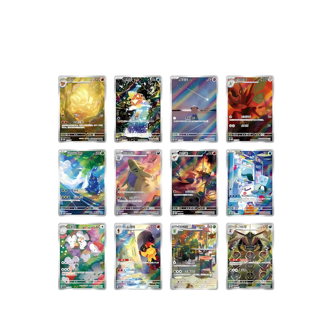 Deck box métal Pokémon chinois, accessoire rangement premium import Chine
