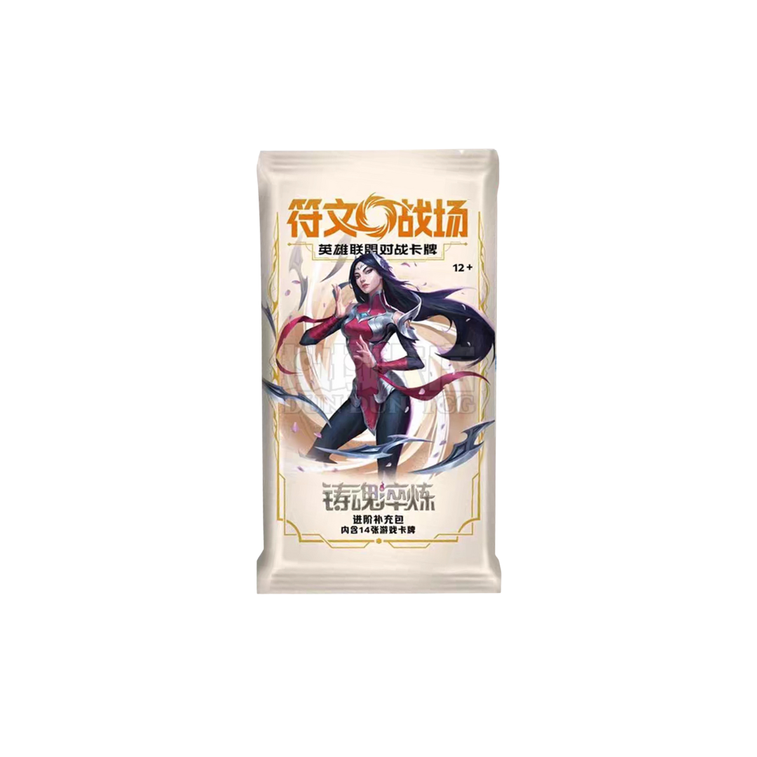 Booster Jumbo Riftbound Spiritforged version chinoise scellé, TCG officiel League of Legends Riot Games