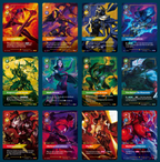 Face avant du display Jumbo Riftbound Spiritforged chinois, set 2 du TCG League of Legends