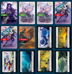 Booster Jumbo Riftbound Spiritforged extrait du display chinois, 14 cartes aléatoires
