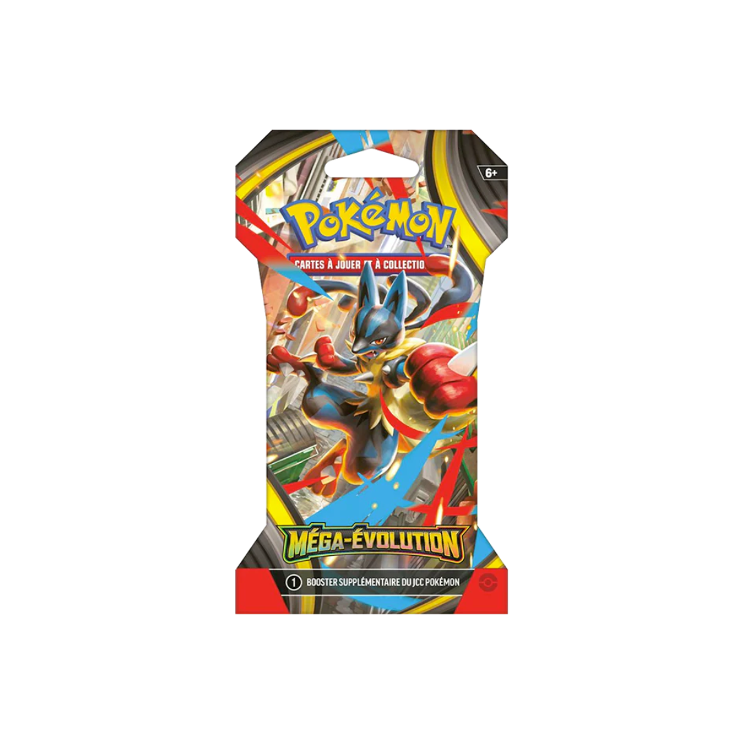 Booster Blister Pokémon Méga-Evolution ME01 version française scellé, illustration aléatoire