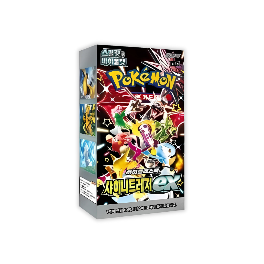 Display Pokémon Shiny Treasure EX SV4A coréen scellé, 10 boosters High Class Set KR avec Bubble Mew Shiny