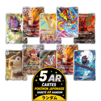 Lot de 5 cartes Pokémon japonaises rareté AR Art Rare, illustrations alternatives séries récentes JP sans double