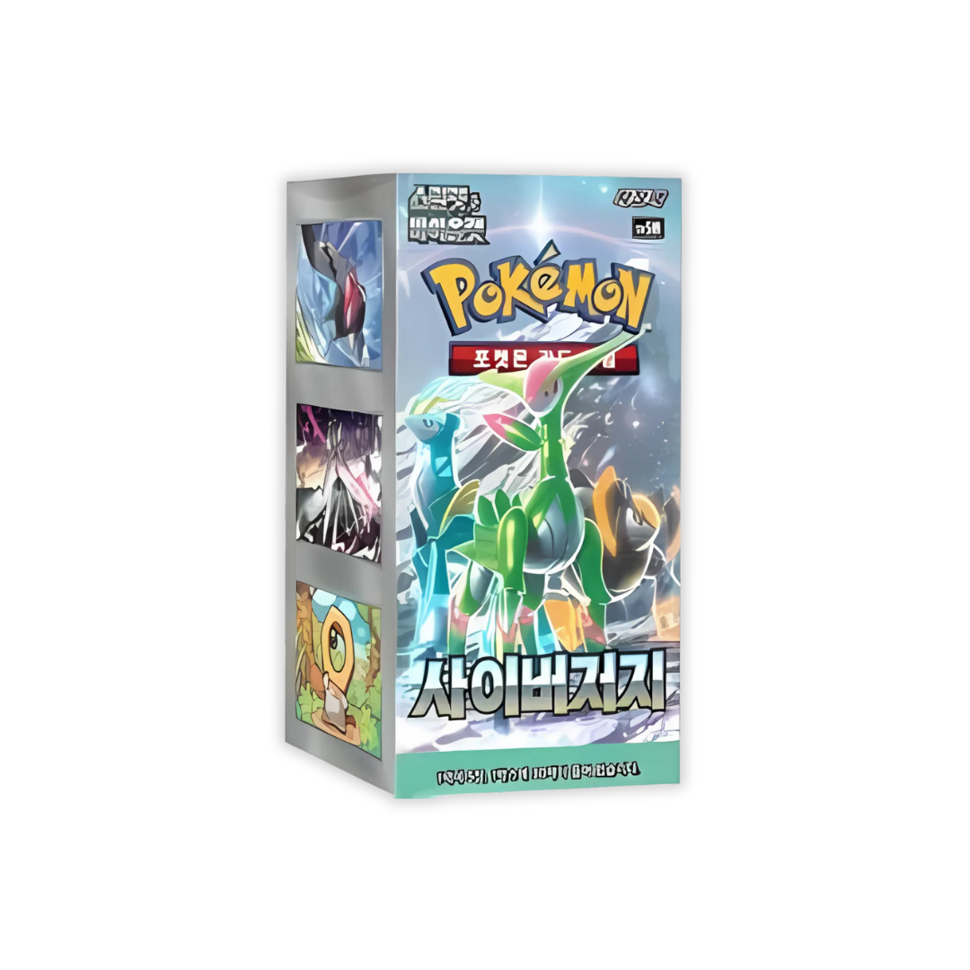 Display Pokémon Cyber Judge SV5M coréen scellé, 30 boosters, version KR Futur Paradoxe pair de Wild Force