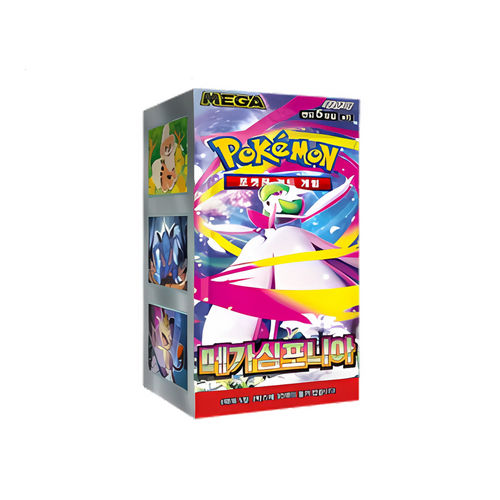 Display Pokémon Mega Symphonia M1S coréen scellé, 30 boosters version KR ère Méga Évolution avec Méga-Gardevoir